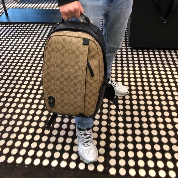 Coach Other - 🎁Coach Edge Backpack In Signature Canvas
